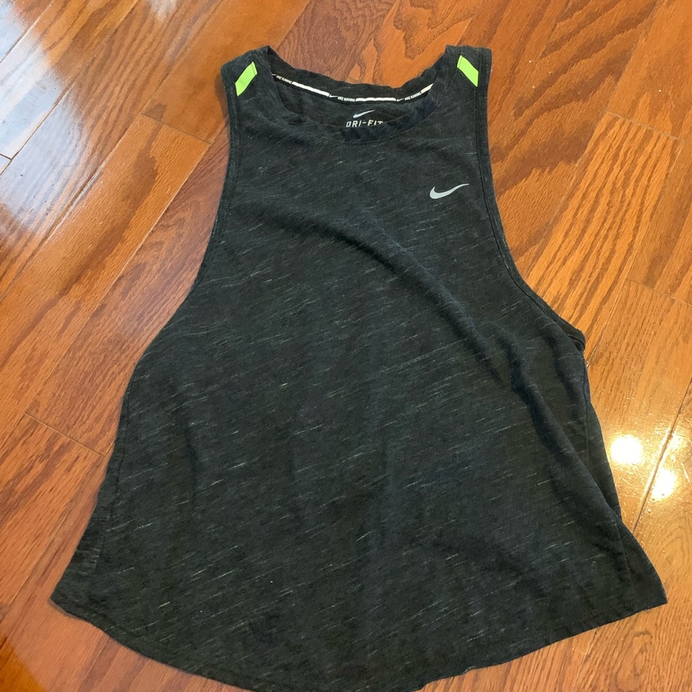 Nike drifit gray tank top